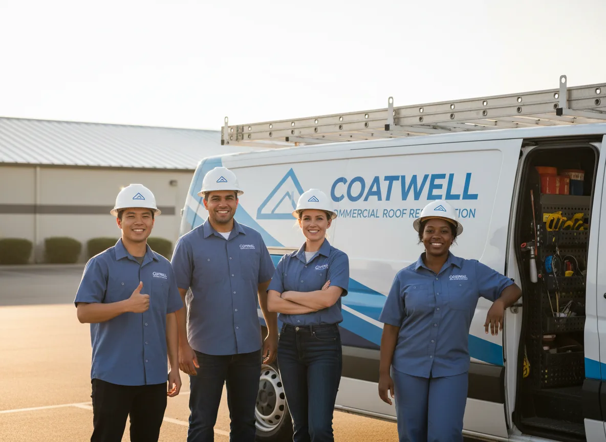 Commercial roof coating company in Walnut Springs, TX